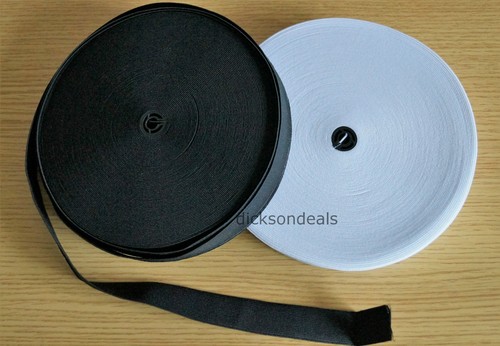 Flat woven elastic inch 25mm - flat,