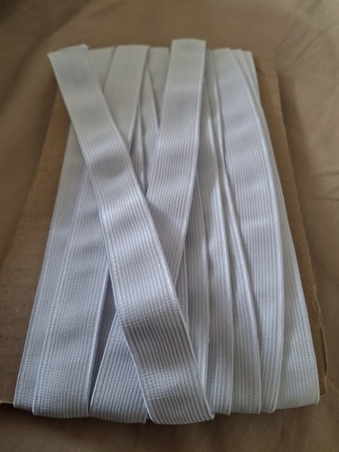 Flat woven elastic - woven, 19mm
