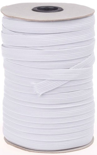 Elastic white inch 12mm - 1/2,