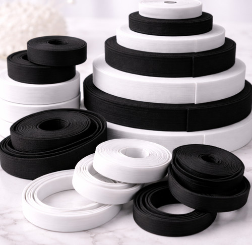 Flat elastic stretch sewing - flat,
