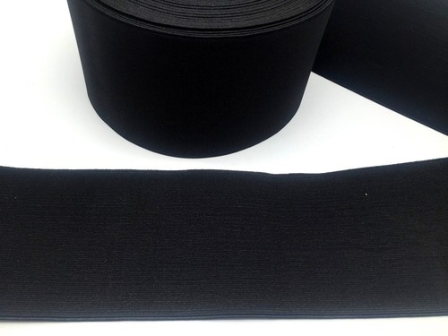 6inch wide black elastic - wide,